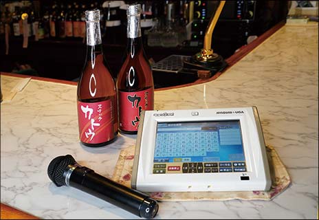 カラオケ設備も充実！